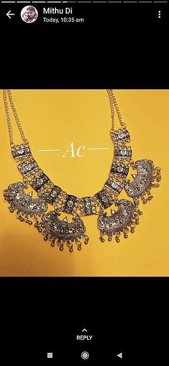 fashion Oxidized necklace uploaded by business on 1/10/2021