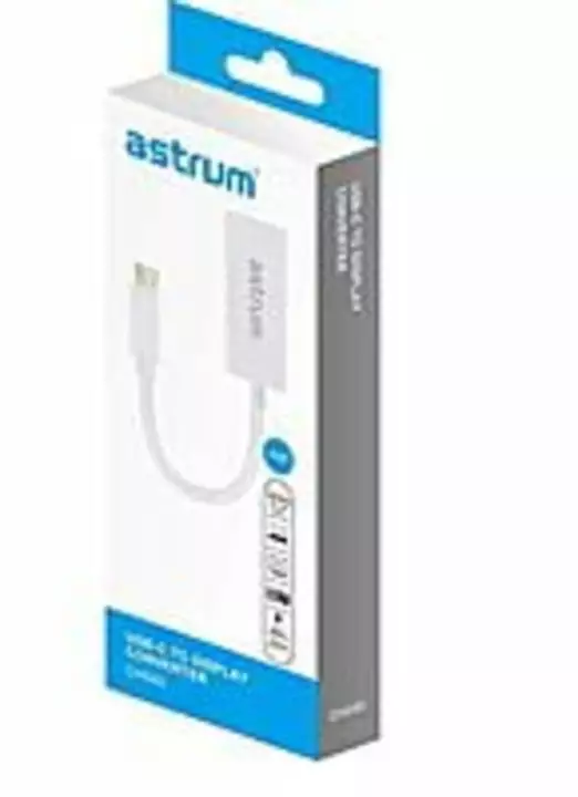 Astrum DA640 USB Type-C to Display Port Female Adapter uploaded by Techcommerce.in on 10/17/2022