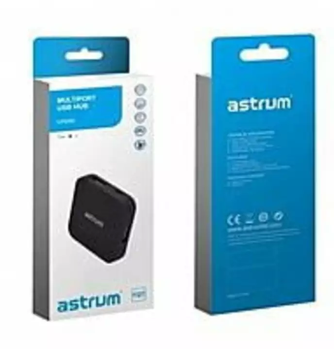 Astrum UH040 4 Port Ultra Mini High Speed USB 2.0 Hub uploaded by Techcommerce.in on 10/17/2022