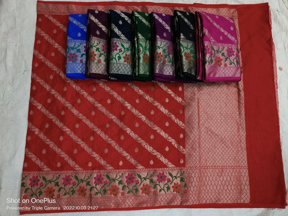 Banarasi warm silk dyeable  uploaded by business on 10/17/2022