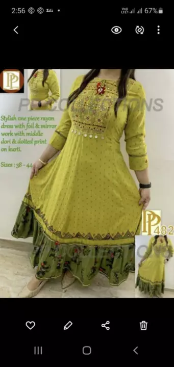 Post image I want 1 pieces of Gown at a total order value of 1000. I am looking for Mujhe ye 3 gown chahiye in xxl ..urgent ... Please send me price if you have this available.