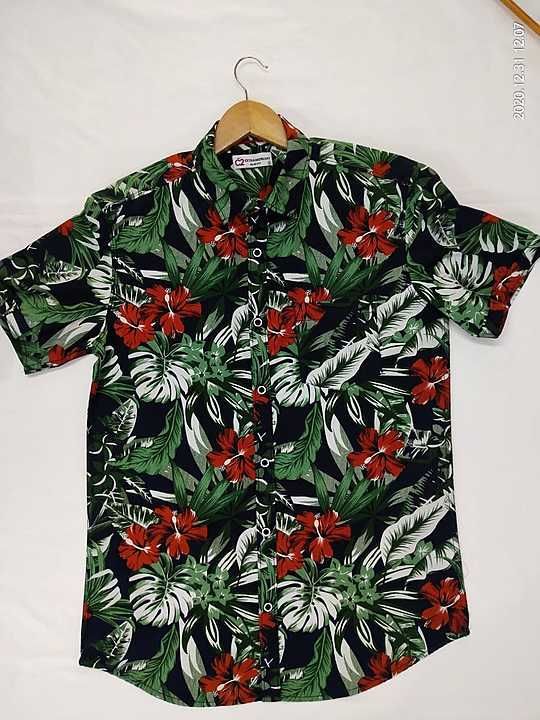 Flower shirt uploaded by business on 1/11/2021