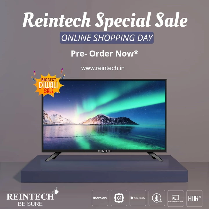 Reintech Led tv Festival Offers uploaded by Reintech Electronics Pvt Ltd. on 10/18/2022