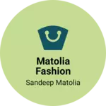 Business logo of MATOLIA FASHION