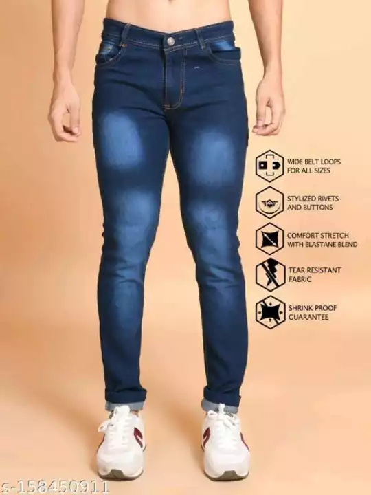 Catalog Name:*Ravishing Latest Men Jeans* Fabric: Denim Pattern: Dyed/Washed Net Quantity (N): 1 Siz uploaded by Lookielooks on 10/18/2022