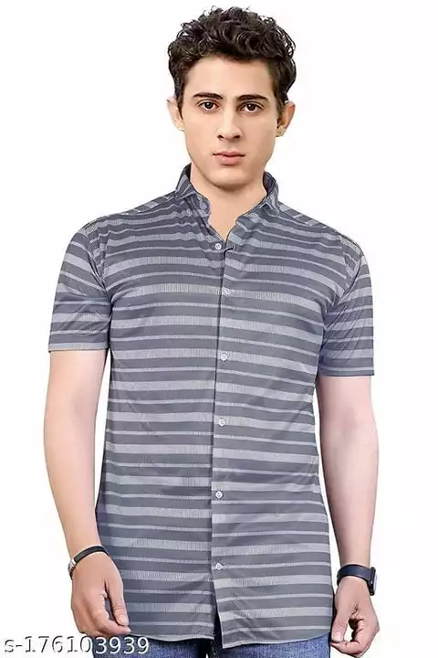 Catalog Name:*Stylish Retro Men Shirts*
Fabric: Lycra
Sleeve Length: Short Sleeves
Pattern: Printed
 uploaded by Lookielooks on 10/18/2022