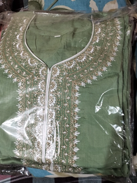 Green kurti uploaded by business on 10/18/2022