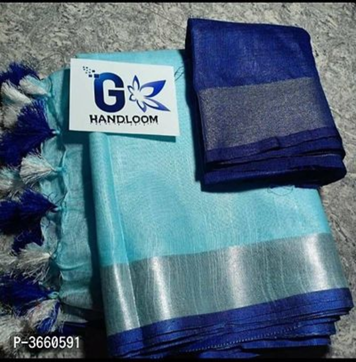 Cotton saree uploaded by Ads small business on 10/18/2022