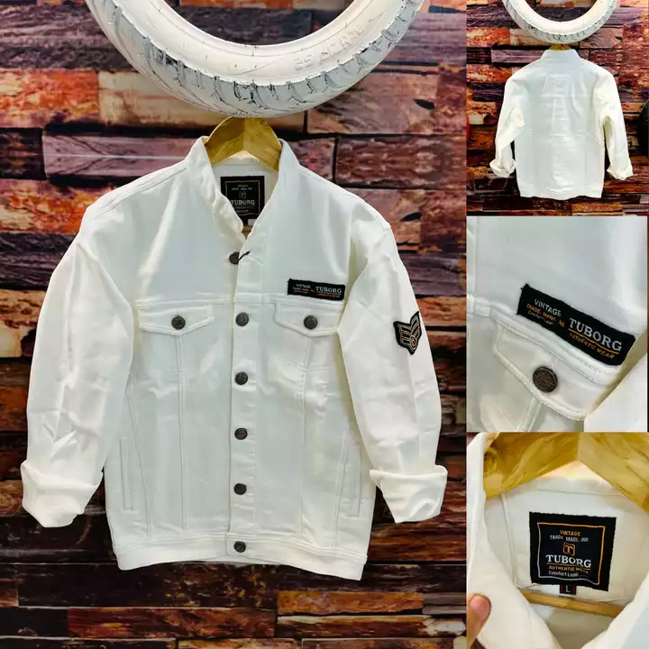 HIGH END PURE WHITE DENIM JACKET uploaded by Women_wholesale_hub on 10/18/2022