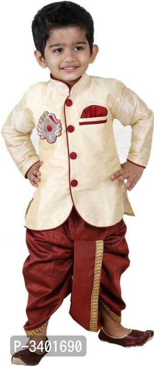 Post image Boys Festive  Party Dhoti  Kurta Set

Size: 
2 - 3 Years
3 - 4 Years
4 - 5 Years
5 - 6 Years
6 - 7 Years
7 - 8 Years

 Color:  Multicoloured

 Fabric:  Cotton Blend

 Type:  Kurta Sets

 Style:  Self Pattern

Within 6-8 business days However, to find out an actual date of delivery, please enter your pin code.

Boys Festive amp;amp; Party Dhoti amp;amp; Kurta Set