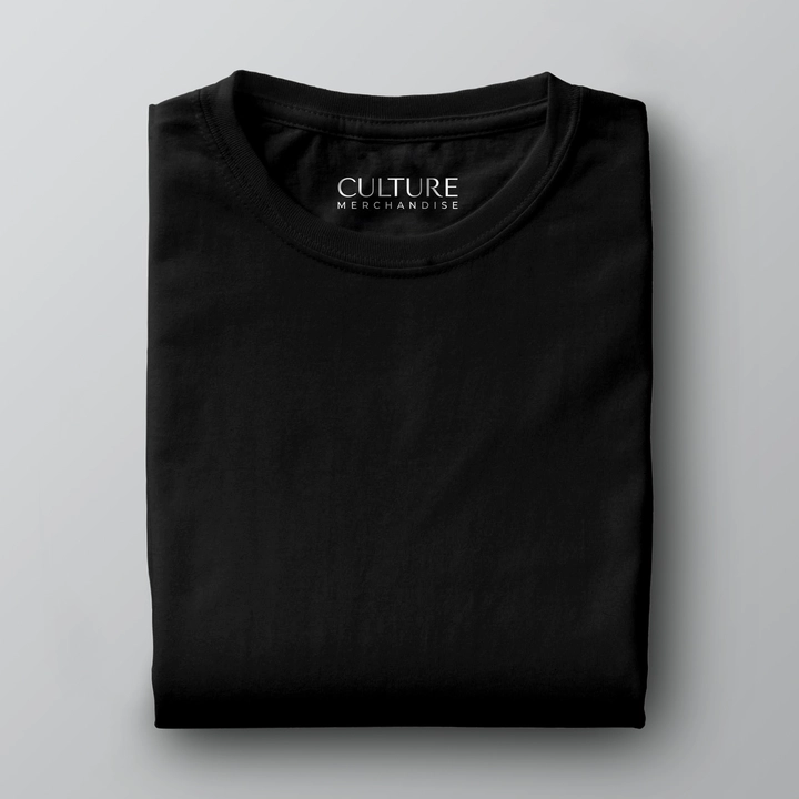 WHITELABEL T-SHIRT BLACK  uploaded by CULTURE Merchandise on 10/18/2022