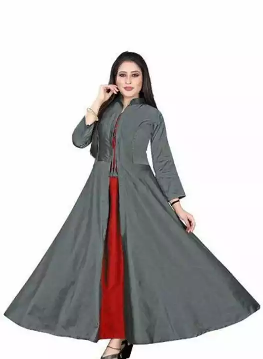 *Taffeta Silk Slit Style Women's Gowns* *Price 399* *Free Shipping Free Delivery* *Fabric*: Taffe uploaded by SN creations on 10/18/2022