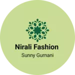 Business logo of Nirali fashion