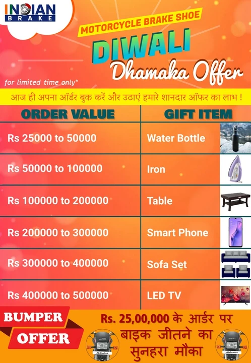 Post image Diwali offer waiting for you 😍