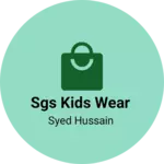 Business logo of SGS kids wear