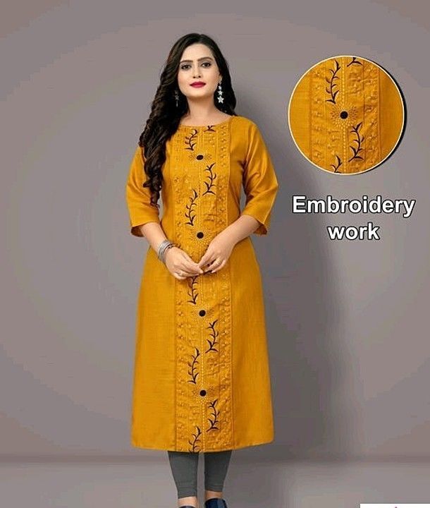 Trendy Fabulous Embroidered Plus Size Kurtis

Fabric uploaded by business on 1/12/2021