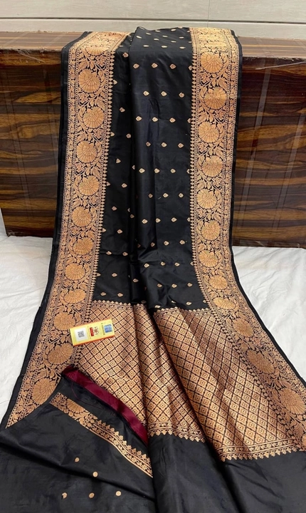Banarshi pure katan silk sarees  uploaded by business on 10/20/2022