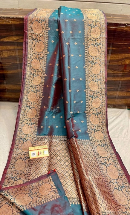 Banarshi pure katan silk sarees  uploaded by Silk saree on 10/20/2022