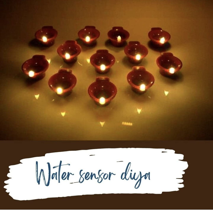 Starpion Water Led Sensor Diya Packs Of 6 Pieces uploaded by business on 10/20/2022