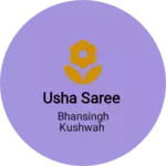 Business logo of Usha saree