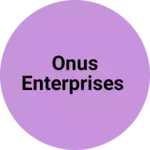 Business logo of Onus enterprises