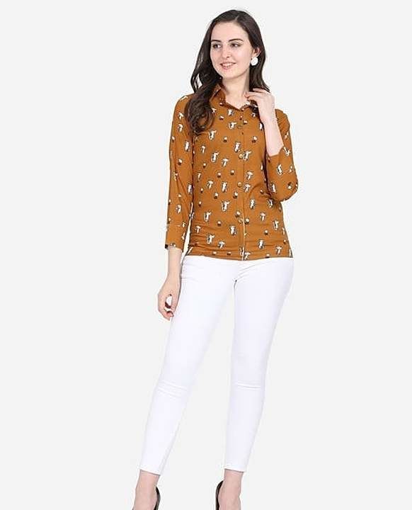 Anaita Casual 3/4 Sleeve Brown Women Top uploaded by THE SILVER LINING on 1/12/2021
