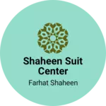 Business logo of Shaheen suit center
