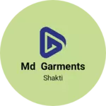 Business logo of MD garments