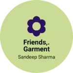 Business logo of Friends,. Garment