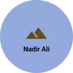 Business logo of Nadir ali