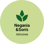 Business logo of Negania &Son's