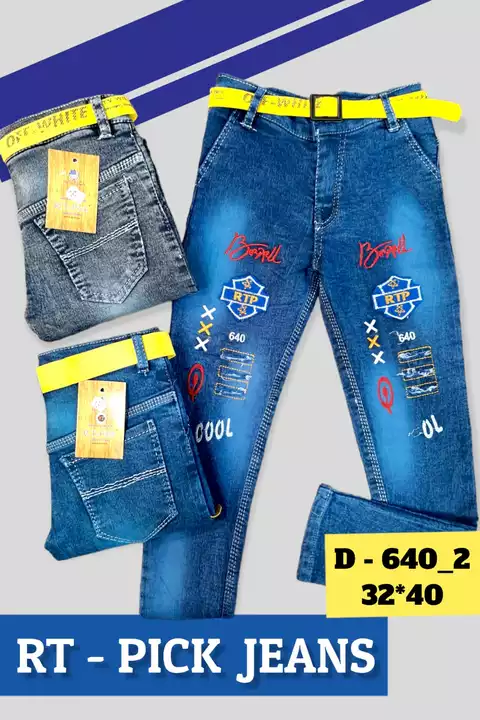 Product image of Kids Jeans, price: Rs. 160, ID: kids-jeans-d0e1f9a1