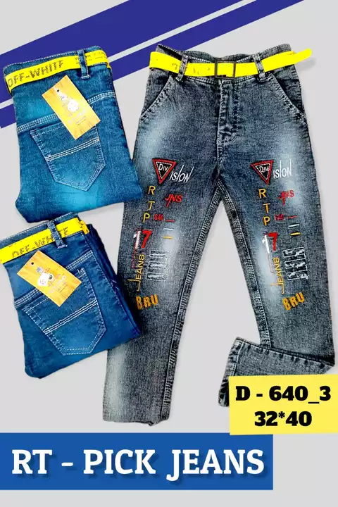 Kids Jeans uploaded by RISHABH TRADERS on 10/21/2022