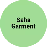 Business logo of Saha garment