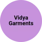 Business logo of Vidya garments