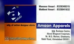 Business logo of Amaan Apparels