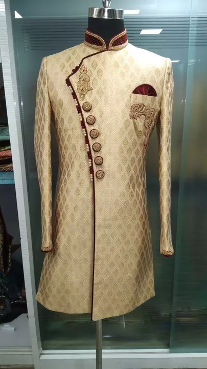 Post image I want 11-50 pieces of Sherwani and coti  at a total order value of 500. Please send me price if you have this available.