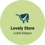 Business logo of Lovely store