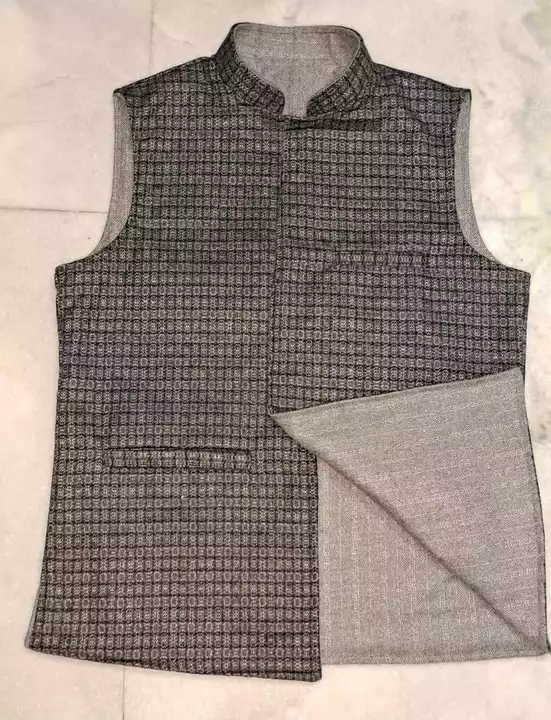 Woolen modi khadi jacket uploaded by business on 10/21/2022