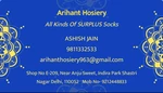 Business logo of Arihant hosiery