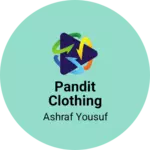 Business logo of Pandit clothing