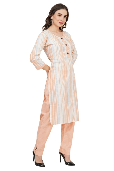 Women kurti set with bottomwear and duppata uploaded by Velvet Fashion on 10/22/2022