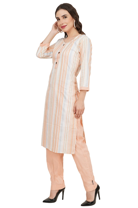 Women kurti set with bottomwear and duppata uploaded by Velvet Fashion on 10/22/2022