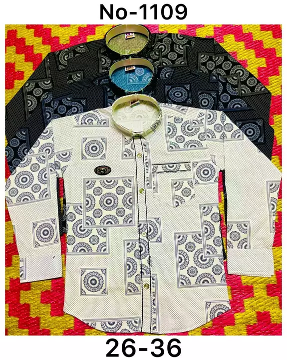 Shirt for kids size 26-36 full sleeve uploaded by business on 10/22/2022