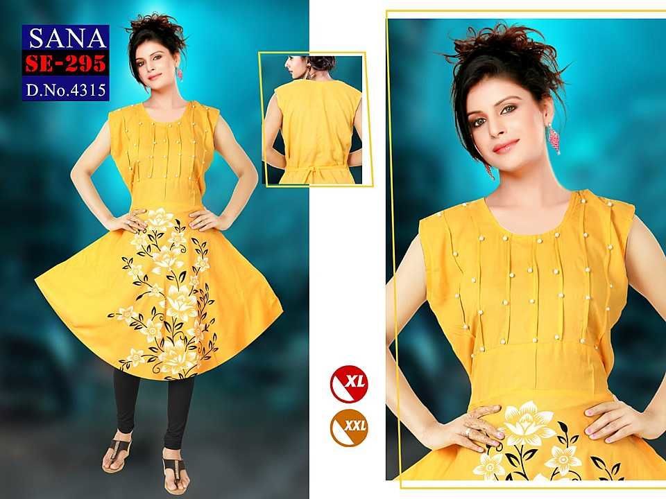 Reyon plan  uploaded by Wholesale kurti and tops  on 1/12/2021
