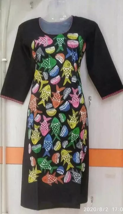 Exclusive hand paint kurti all size will customazies  uploaded by Morn International on 10/22/2022