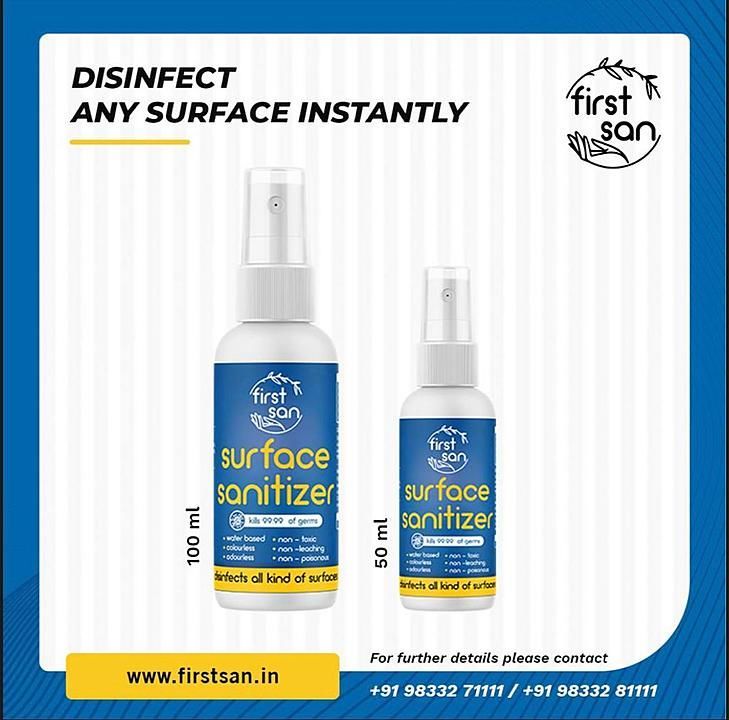 Surface Sanitizer Spray  uploaded by business on 1/12/2021