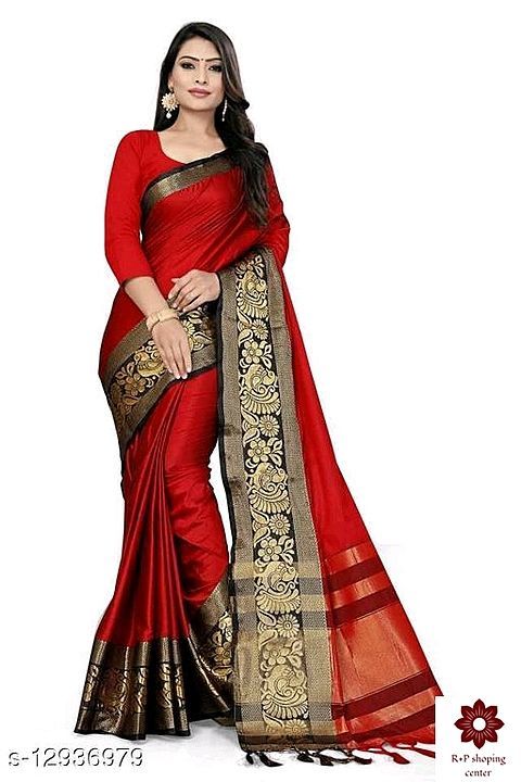 Banarsi silk saree uploaded by RP shoping center on 1/12/2021