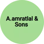 Business logo of A.Amratlal & Sons