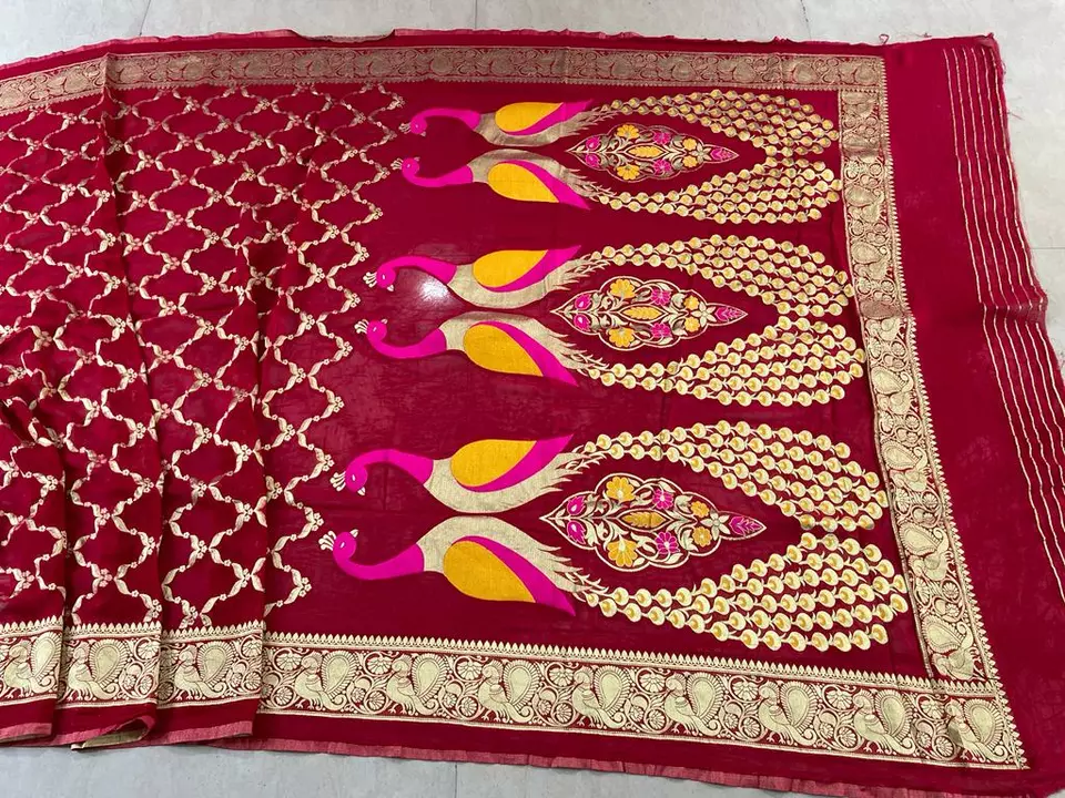 Product uploaded by S.A AJARAKH HEND BALOCK PARINT SAREE on 10/23/2022